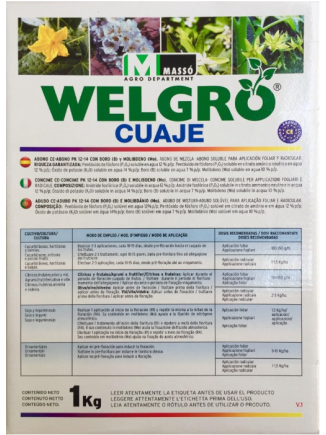 Welgro Cuaje 1kg