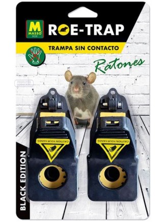 Trampa ROE-TRAP Ratones 2ud Black Edition